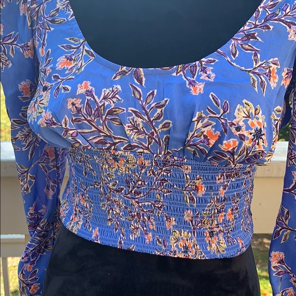 Free People Santiago Print Blouse - Picture 6 of 9